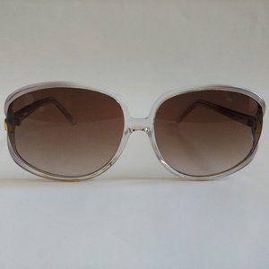 NWT Vintage 90's Acetate Lady Fashion Sunglasses (S.Crystal Gray)